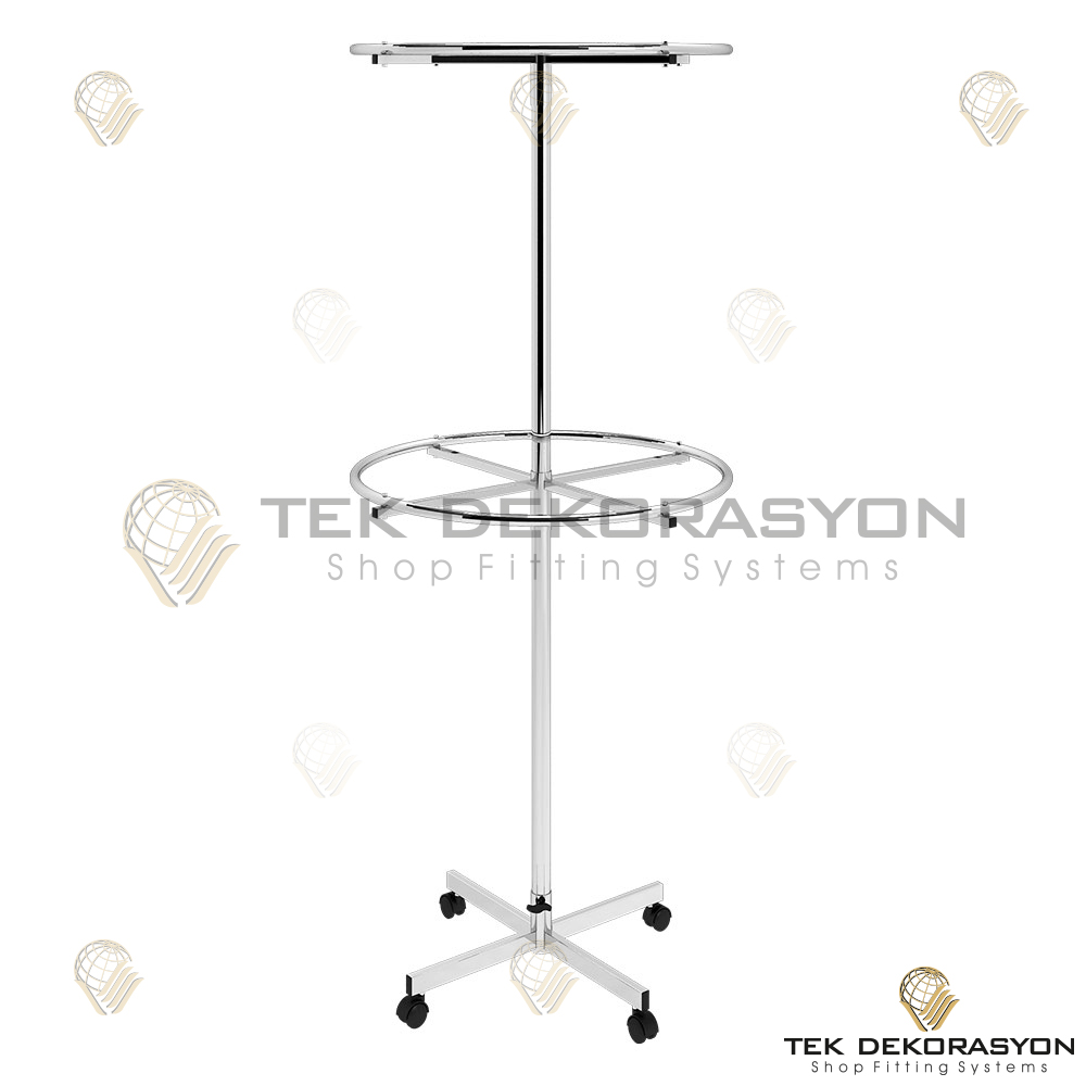 KL 7 Round Rack – Revolving Double – TEK DEKORASYON